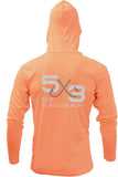 Sale - 5x3 Logo Sun Shirt - Peach
