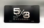 5x3 - License Plates