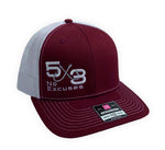 Snap Back - Maroon/White